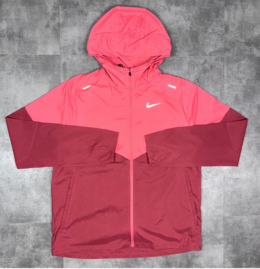 NIKE UV WINDBREAKER JACKET ADOBE RED